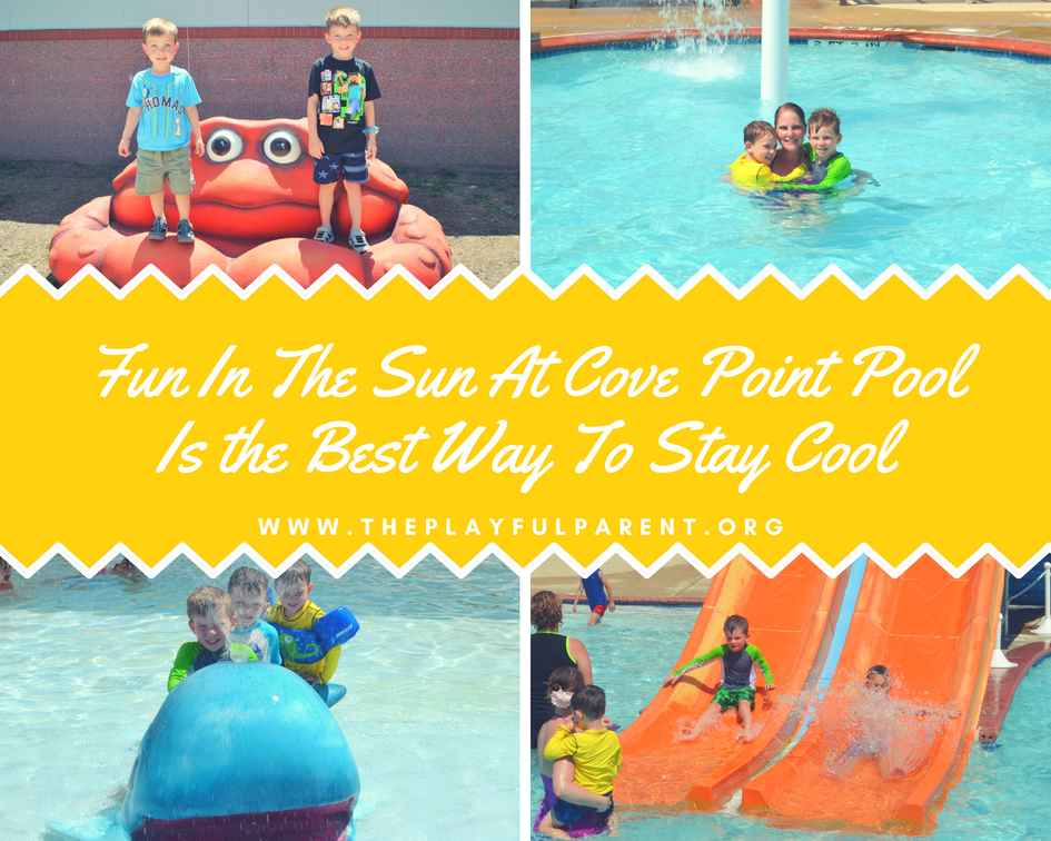 FUN IN THE SUN AT COVE POINT POOL IS THE BEST WAY TO STAY COOL